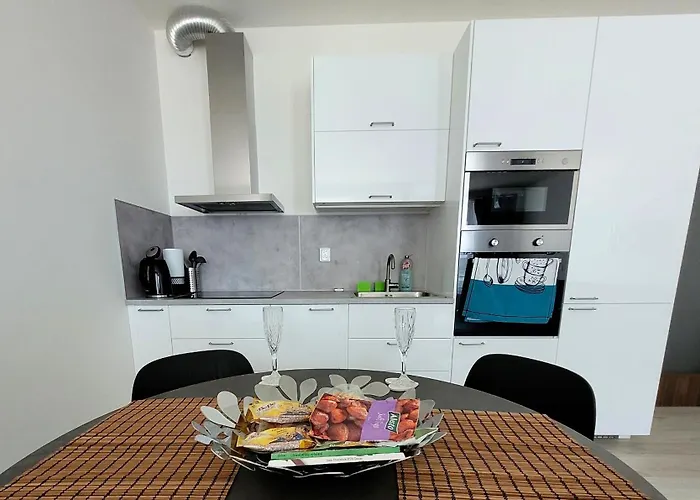 Karolina Executive - Standing Desk, Monitor & Garden View * Ostrava